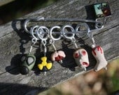 Zombie Apocalypse Stitch Markers (Set of 5)