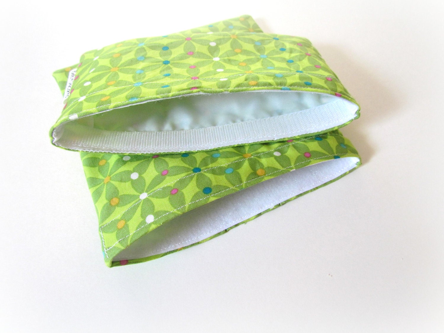Reusable Sandwich and Snack Bag Set -- Pinwheel