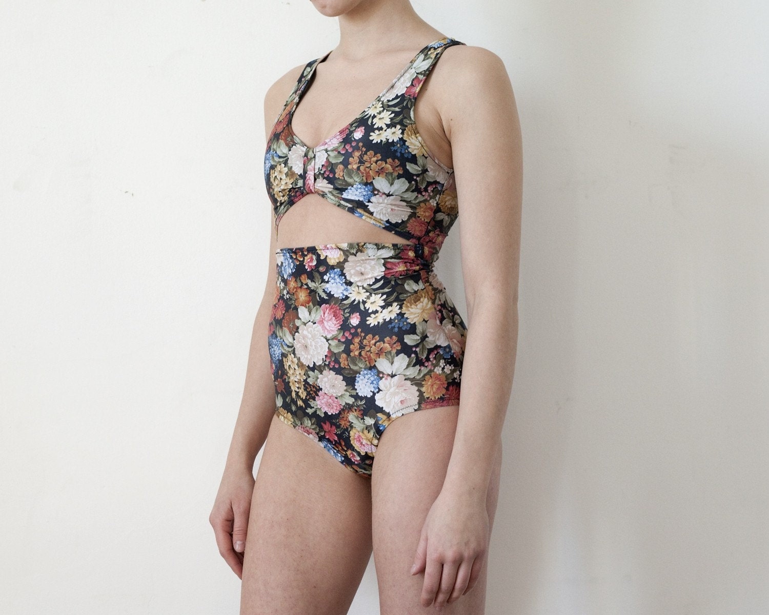 One Piece Floral Bather for Emma