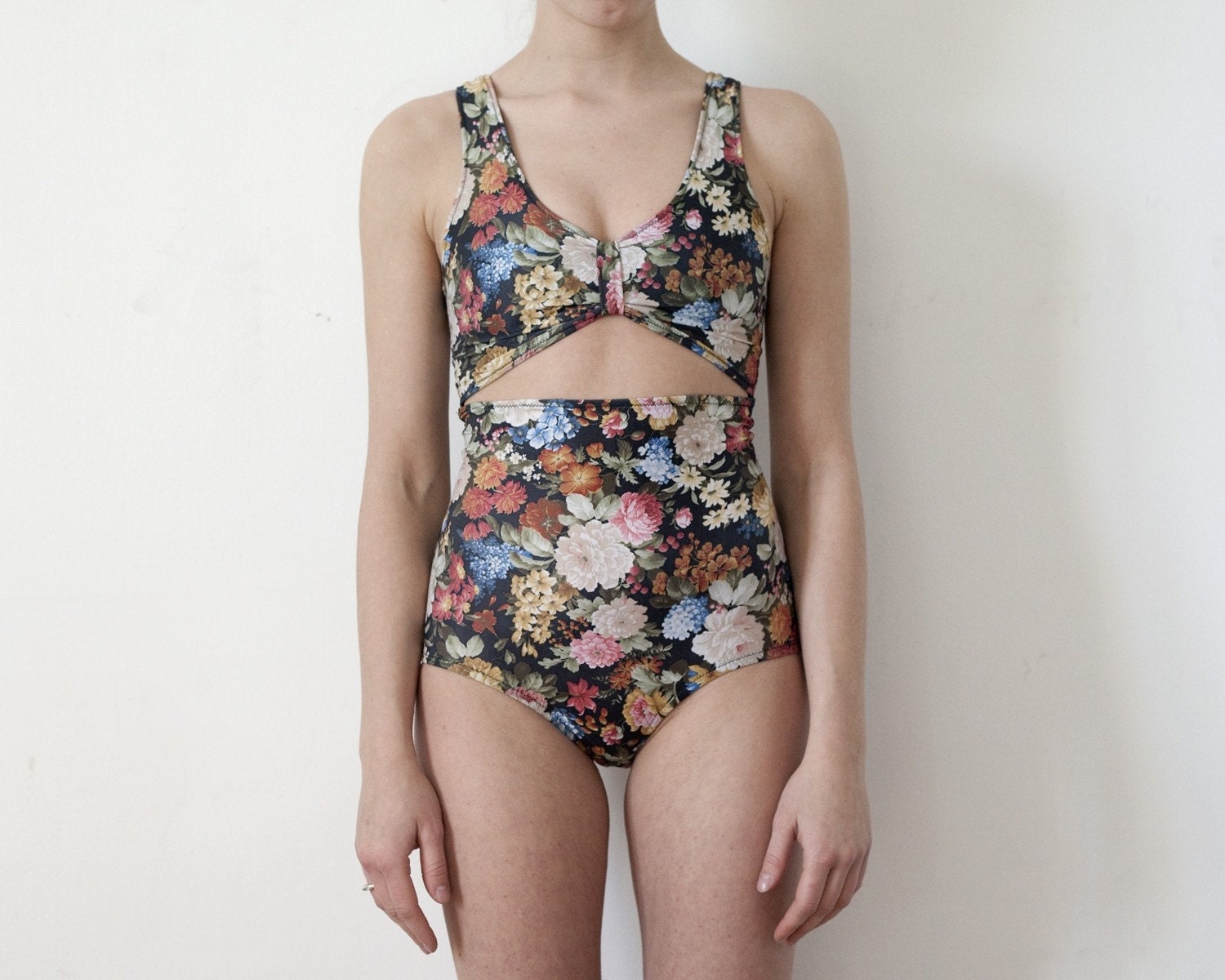 One Piece Floral Bather for Emma