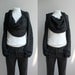 FREE Shipping Long Sleeve Charcoal Bolero Scarf Shawl Neckwarmer Mothers Day Gift Under 100 for Women for her