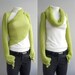 FREE Shipping Long  Sleeve New Season Pistachio Green Bolero Scarf Shawl Neckwarmer Mothers day Gift Gift under 100USD
