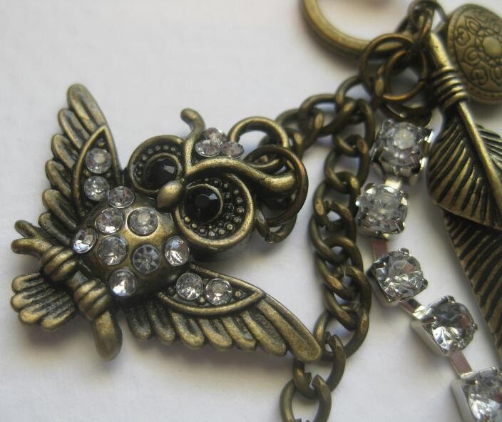 Vintage Owl Necklace