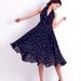 Black chiffon prom dress (WQ02)