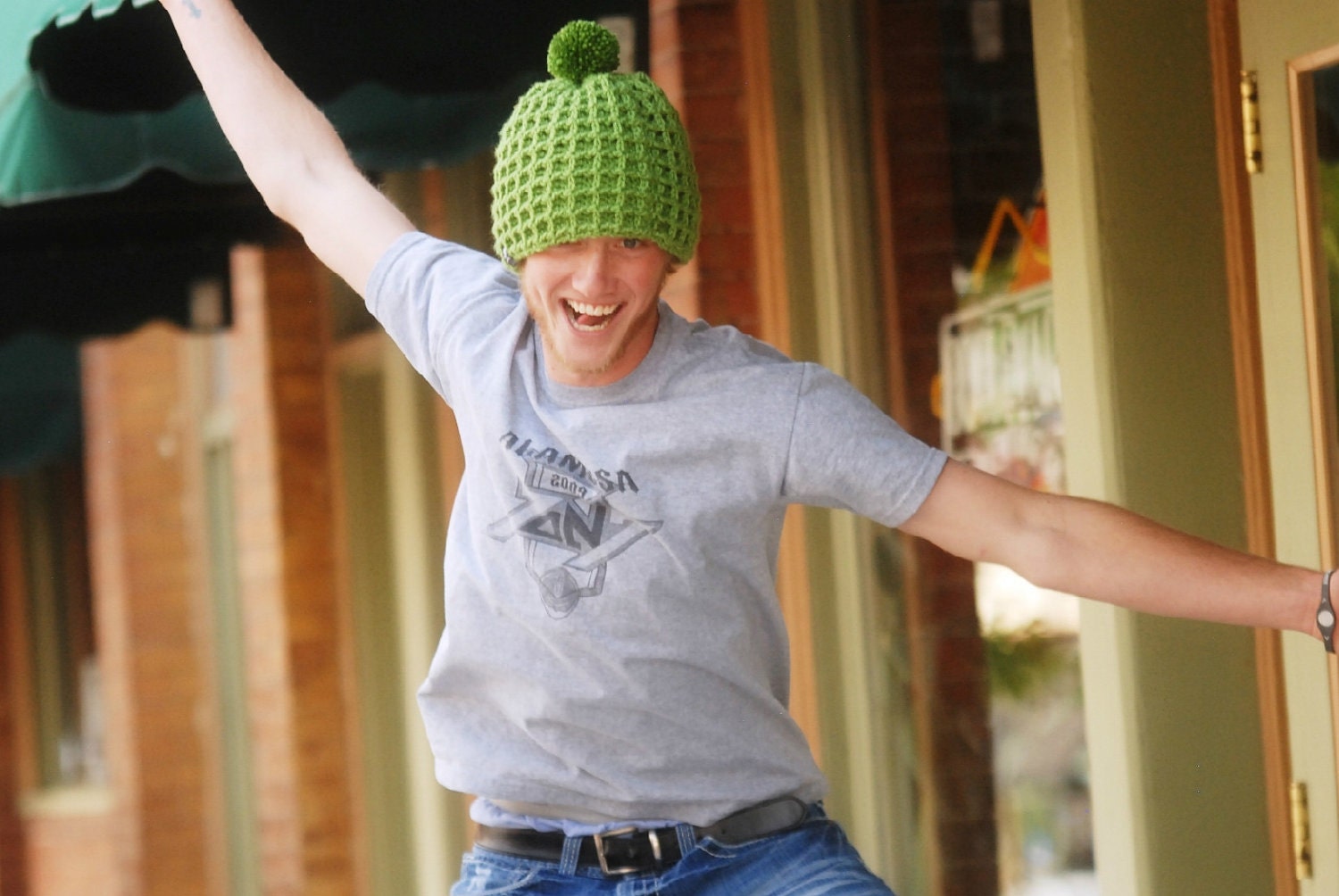 Little Waffle Ski Beanie - Adults Custom Crochet Hat