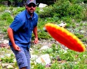 Playin' Hooky DISC - Crocheted Cotton Flying Disc