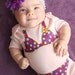 Pink White Polka dot Bikini Onesie