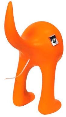 Dog Butt Floss - Orange Blossom dental floss dispenser