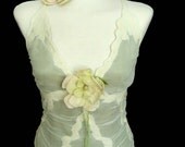 Green Wedding Dress by AVAoriginal