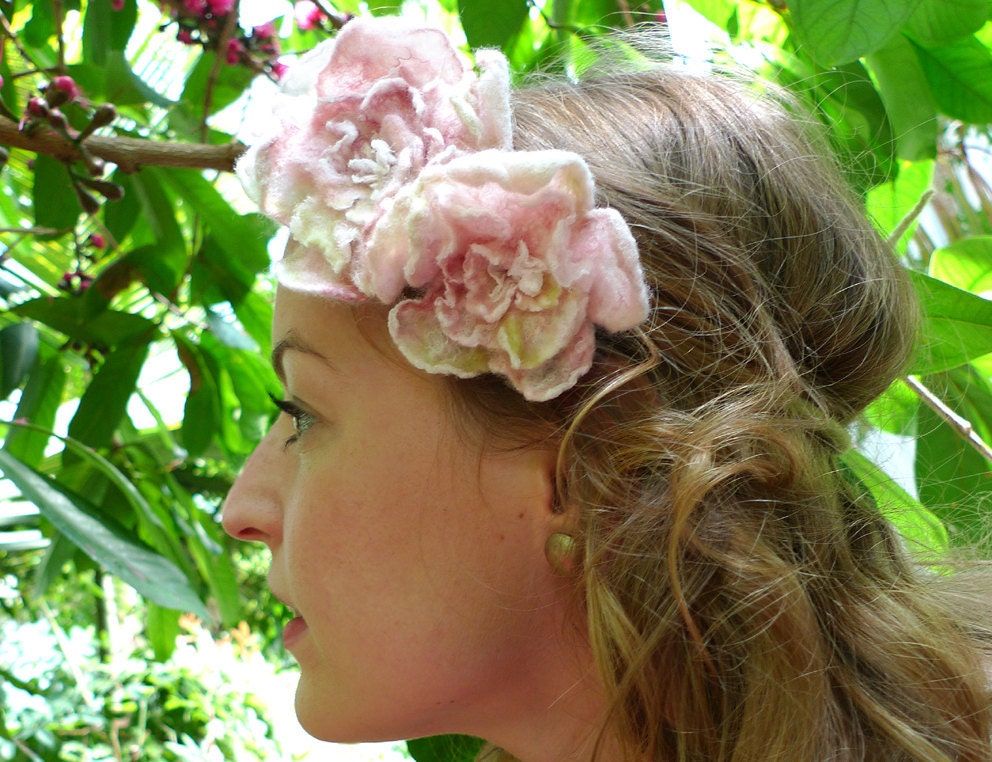 Flower Crown with Felt Roses