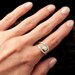 Opal Ring- Silver Opal Ring- Gemstone Ring- Sterling Silver Stone Ring- handmade sterling silver jewelry: sizes 4 -10