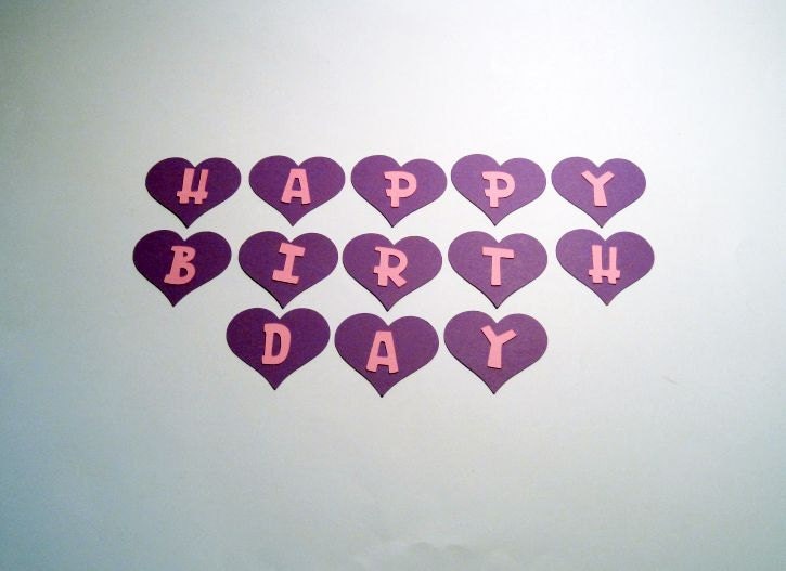 Do It Yourself - Happy Birthday Banner