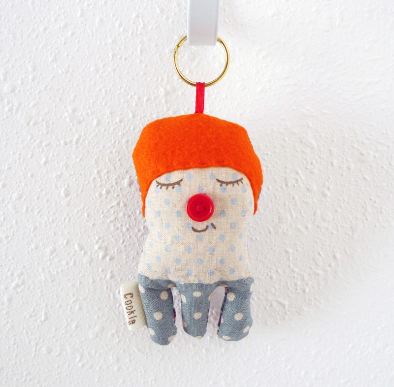 Plush Keychain -  Wacky creature Jude