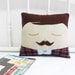 Moustache Man Cushion - Moustache George