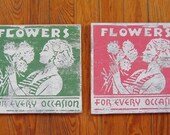 Vintage Style Wooden Flowers Sign 14x14