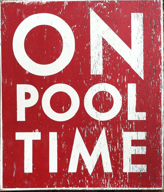 On Pool Time 16x24