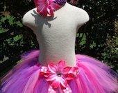 Fancy Nancy Tutu Fabulous tutu and Headband Sizes Newborn to Six Ships in 2-3 DAYS