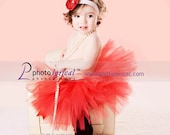 Tallulahs Tutu Inspired Red Tutu Great for Christmas Sizes newborn-6 years Ships in 2-3 DAYS