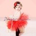 Tallulahs Tutu Inspired Red Tutu Great for Christmas Sizes newborn-6 years Ships in 2-3 DAYS