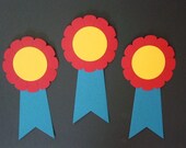 Large AWARD RIBBON Die CUTS