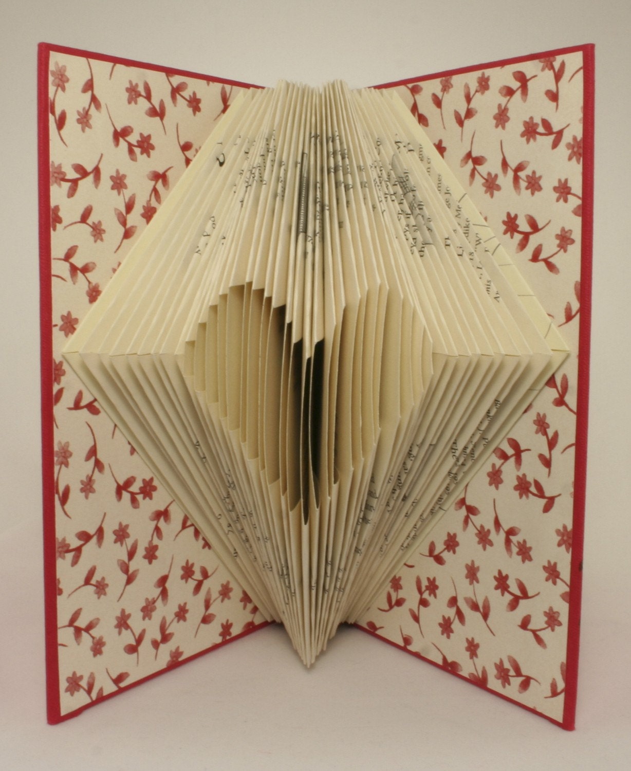 Red Heart Book Art