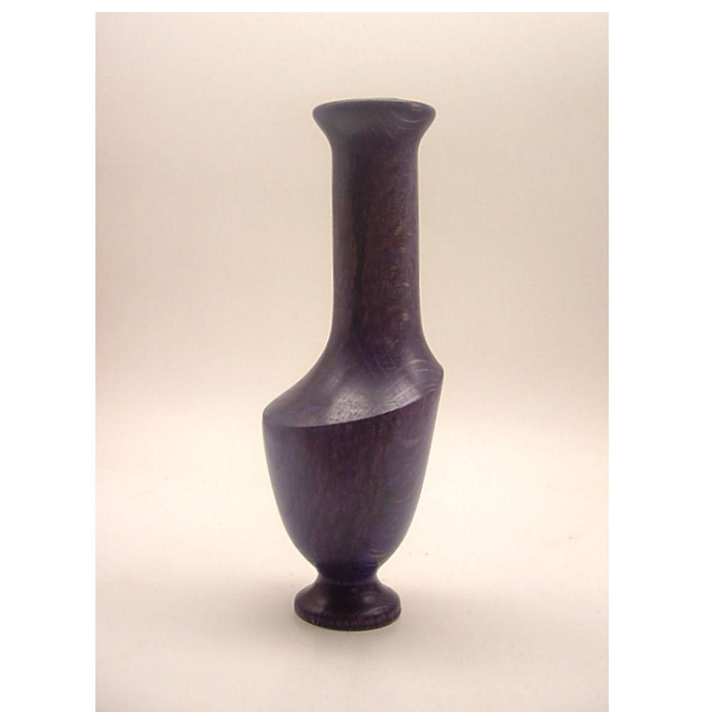 Purple Pin Oak Bud Vase