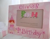 First birthday fairy frame