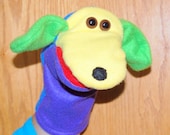Many bright  Colors Hand Puppet colorful