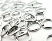50 Stainless Steel Jump Rings 20 gauge - YOU Pick the Size 3mm-12mm OD - Best Commercially Made