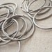 25 Stainless Steel Jump Rings 16 gauge 20 mm - Regular 302 Grade - Custom Handmade