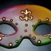 Mardi Gras Mask Cookies - 1 Dozen