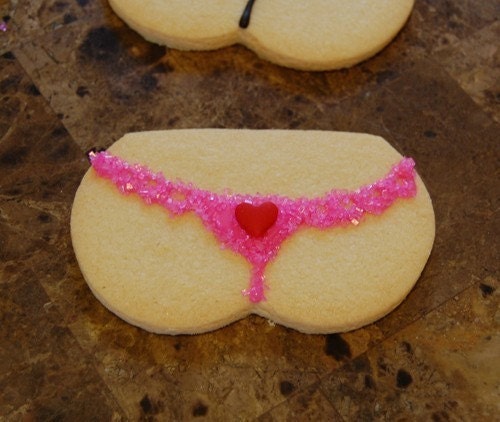 G-String Hand Decorated Sugar Cookies - 1 Dozen
