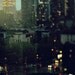 40% off sale - New York Photograph - Spring, Rain, Night, Urban Magic - The Skyline 8x10