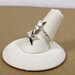 Sterling Silver Stars Ring - Adjustable Twisted Wire Character Ring of the Night Sky