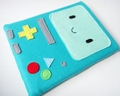Felt iPad Sleeve / Case - BMO Adventure Time