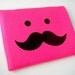 Felt iPad Sleeve / Case - Moustache