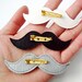 Fancy Moustache Pins
