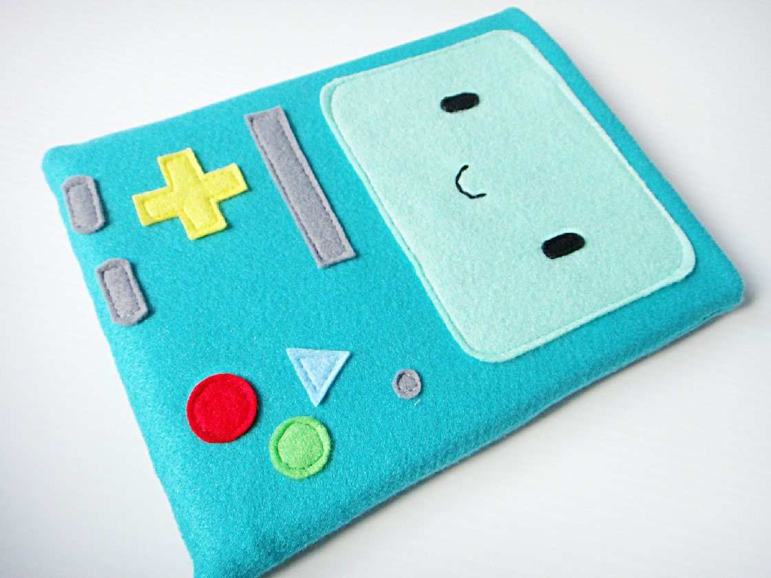 Felt iPad Sleeve / Case - BMO Adventure Time