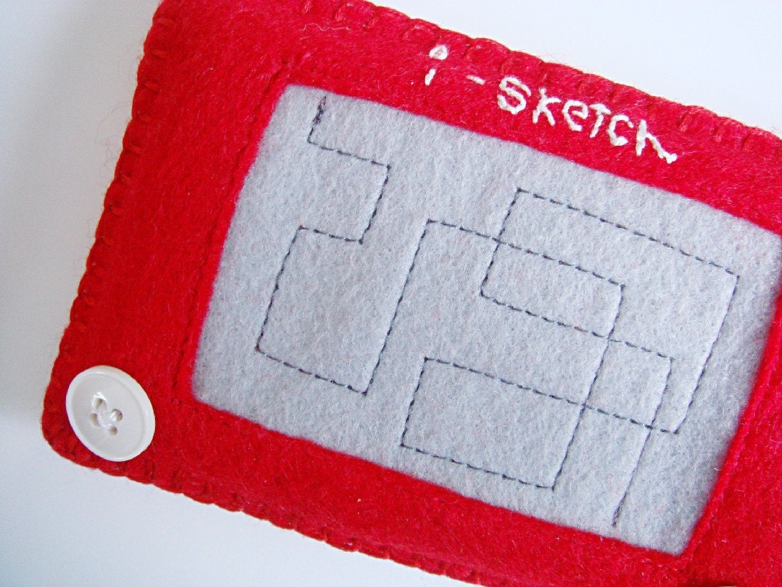 Etch a Sketch iPhone Cozy