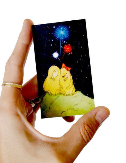 Art Magnet, Monster Magnet, Little Monsters in Love Magnet