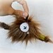 Mini Plush, Miniature monster, monster keychain, Tiny Charlie