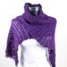 Purple,Shawl,Perfect for winter,