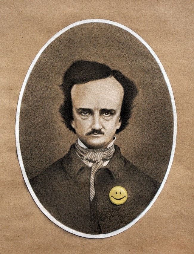 Edgar Allan Poe 11x14 print