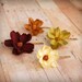 Changing seasons - autumnal floral bobbies