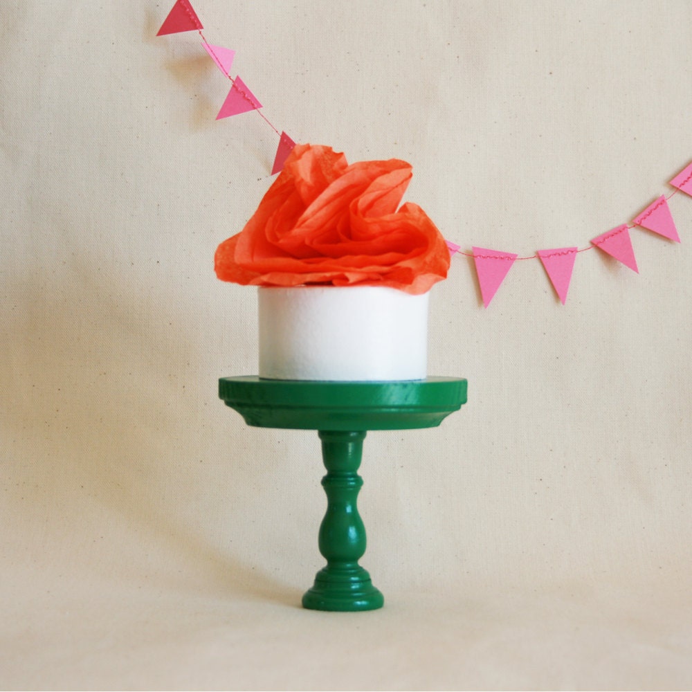 Green Cupcake Stand. Mini Size