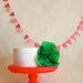 Small Hot Pink Cake Stand