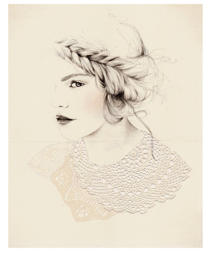 Linen And Lace 16 x 20