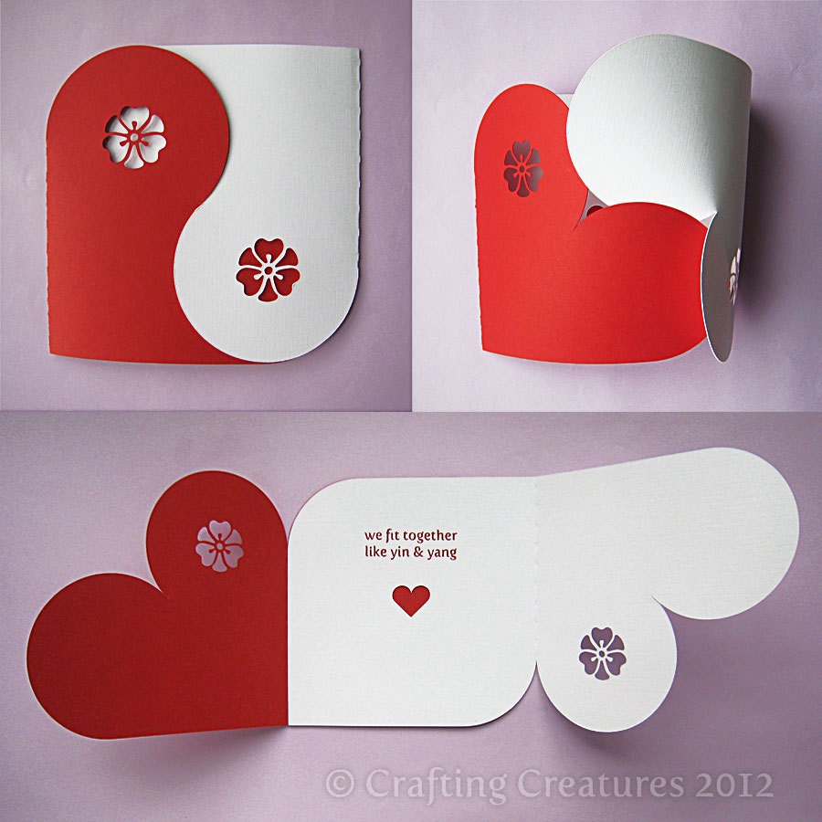Valentine Heart Card, Gift Box, Chipboard, Balls, and Banner Decorations (SVG, DXF, Studio, PDF Files)
