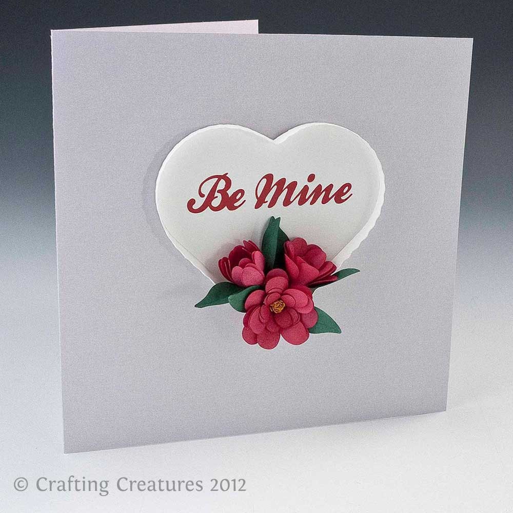 3D Fringed Flowers - paper quilling blossoms - SVG, DXF files with PDF instructions