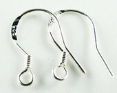 Sterling silver earring hooks upgrade